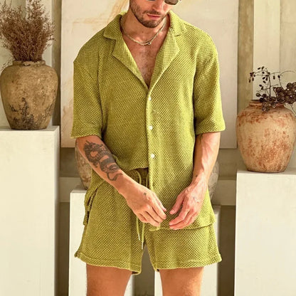 Beach Breeze Men's Knitted Set